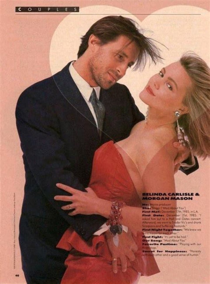 Who is Belinda Carlisle Dating Now