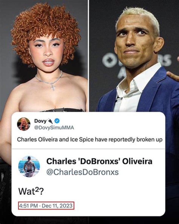 Who is Charles Oliveira Dating Now