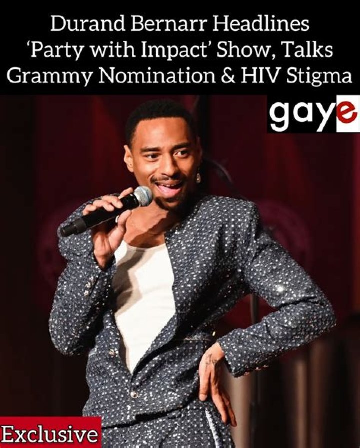 Who is Durand Bernarr Dating Now?