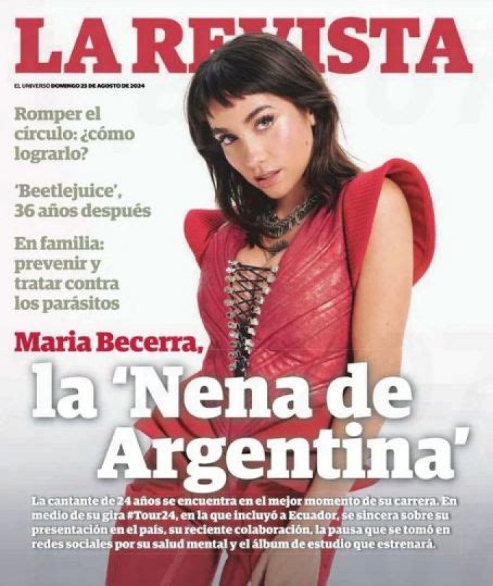 Who is Maria Becerra Dating Now