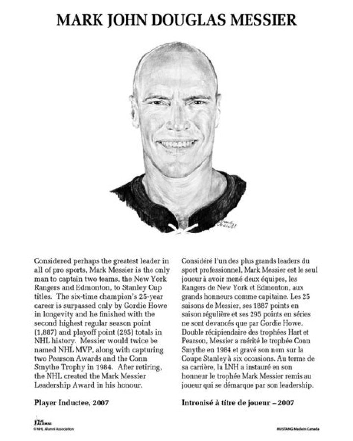 Who is Mark Messier Dating Now