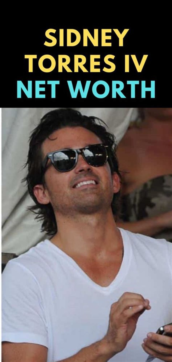 Who is Sidney Torres IV Dating Now