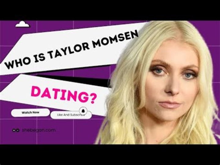 Who is Taylor Momsen Dating Now