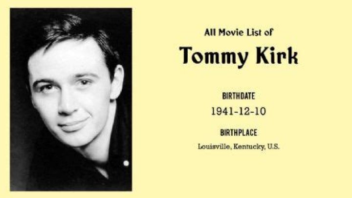 Who is Tommy Kirk Dating Now